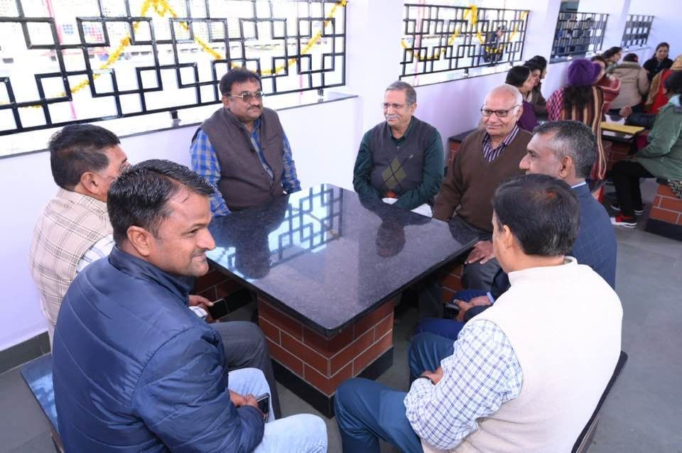 दयानन्द कॉलेज अजमेर में नवनिर्मित कैंटीन “DAV CAFE “का शुभारंभ एवं लोकार्पण